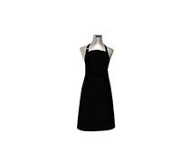 Soleil d'ocre, Panama Cotton Kitchen Apron, Black