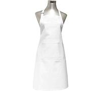 Soleil d'ocre, Panama Cotton Kitchen Apron, White