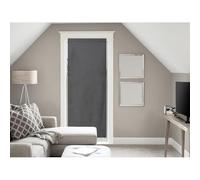 Soleil d'ocre Panama Curtain for Window Doors Cotton 70 x 200 cm Anthracite