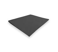 Soleil d'ocre, Percale Flat Sheet, Cotton, Charcoal, 260 x 300 cm