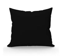 Soleil d'ocre, Bolster Pillowcase, Cotton, 57 Threads, Black, 63 x 63 cm