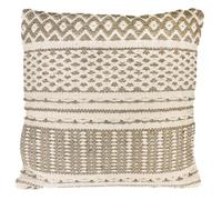 Soleil D'Ocre Pillows KAMPUR in Brown 45x45 cm