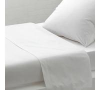 Soleil d'ocre, Plain Flat Sheet 240 x 290 cm ZZZ White