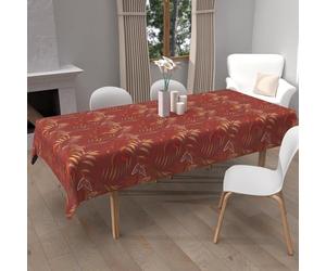 Soleil d'ocre Printed Tablecloth Stain-Resistant Rectangular 140 x 300 cm Flores
