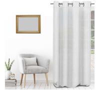 Soleil d'ocre Bohem Sail with Eyelets Effect 135 x 250 cm White