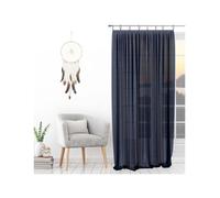 Soleil D'Ocre Sheer curtains SPIRIT in Blue 135x250 cm