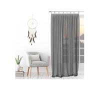 Soleil D'Ocre Sheer curtains SPIRIT in Grey 135x250 cm
