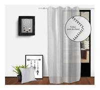 Soleil D'Ocre Sheer curtains SPIRIT in White 135x250 cm