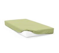 Soleil d'Ocre Sie Fitted Sheet, Cotton, Green, 60 x 120 cm
