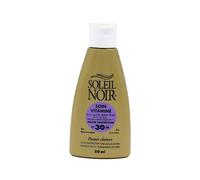 Soleil Noir - Vitamin Care SPF 50 High Protection 3 UVA and UVB Filters - Clear Skin - Vitamins A, C, E, Aloe Vera - Made in France - Bottle with Capsule Service, 50 ml