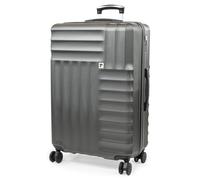 Soleil Wheeled Hard Sided Suitcase with TSA Approved Luggage Locks Pierre Cardin Charcoal Large