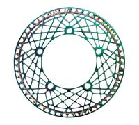 Soleilux Folding Bike Chainring 56T BCD130 mm for Black Gold Folding Bike | Lightweight aluminium, 56 teeth, BCD130 mm, ideal for folding bikes, reduced weight for fast acceleration
