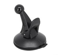 Soleilux Universal Car Mount with Suction Cup for Garmin GPS Navigators Easy Installation Black Plastic
