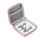 SoleKing Mini Mic Case Wireless Lavalier Microphone Case for Wireless lavalier Microphones Wireless Microphones Mini Tiny Mic Lapel Clip Microphones (Pink)