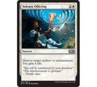 Solemn Offering (foil) | Magic 2015 Core Set
