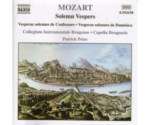 Solemn Vespers by Mozart, W.A. (2000) Audio CD