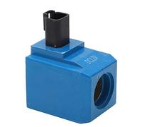 Solenoid Coil 02 365539 DC12V 30W Metal Solenoid Valve Coil Replacement for JCB Backhoe Loader 3CX 4CX