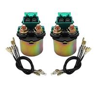 Solenoid Electric Relay Compatible with Arctic Cat UTV Prowler 500 ATV Alterra 400 CR 450 XC 366 FIS 350 CR Motorcycle Starter Solenoid Relay (2 pcs (with plug))
