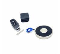 Solenoid Electromagnet Wireless Remote Control 12V Cylinder Electric Magnet Magnetic Controller 1Pcs(1 magnets and remote)
