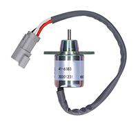 Solenoid Gas Valve 41-6383 DC24V, Electric Solenoid Valve for Flameout Protection, Flame Rollout Switch with Easy Installation and High Stability for Gas Appliances