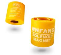 Solenoid Magnet, Solenoid Valve Magnet Tool #TLMKC, 18mm Solenoid Valve Troubleshooting Magnet Tool Fits Most Industry Valves, 1 Pcs (Yellow)
