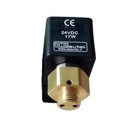 Solenoid Pulse Valve Coil Pilot Head Spool Assembly 230VAC 17VA 24VDC 17W Inner Diameter 10mm Height 30mm(Valve Set DC24V)