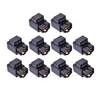 Solenoid Relay 10Pcs/set Motorcycle Starter Relay Switch For CE50 Champ100 YFM100 Big Wheel 200 BW200E YFM250 Solenoid Signal Kit Electrical Switch