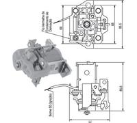 Solenoid Switch, starte MAGNETI MARELLI 940113050336 for MAN EL 6.871 1993-1997