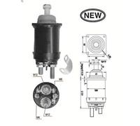 Solenoid Switch, starte MAGNETI MARELLI 940113050569