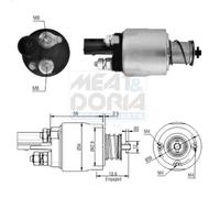 Solenoid Switch, starte MEAT & DORIA 46126 for AUDI A3 (8P1) 2 2003-2012