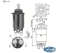 MAGNETI MARELLI 940113050312 Solenoid Switch, starter
