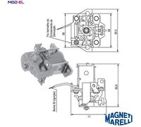 Solenoid Switch, starte MAGNETI MARELLI 940113050336 for MAN EL 6.871 1993-1997