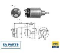 Solenoid Switch, starter MAGNETI MARELLI 940113050012