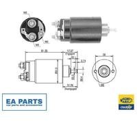 Solenoid Switch, starter MAGNETI MARELLI 940113050404
