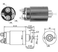 SOLENOID SWITCH, STARTER MAGNETI MARELLI 940113050404