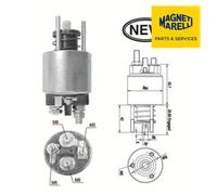 Solenoid Switch Magneti Marelli 940113050556