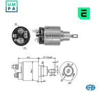 SOLENOID SWITCH STARTER ZM574 FOR BMW 3/E21/E0/2500-. 2500-3.3/E3 M10B16 1.6L