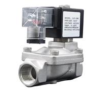 Solenoid Valve, 03~16 Bar NC High Temperature, Stainless Steel Pressure Pilot Diaphragm,NBR 110V 220V 12V 24V(1/2",AC220V)
