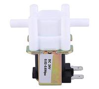 Solenoid Valve, 1/4 Inch DC 24V Water Inlet Valve Quick Connect Solenoid Valve for Pure Water Machine Durable Long Service Life