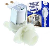 Solenoid Valve 1 Piece 180° for Dishwasher with Original Code 49037213 for Candy 1170958118 140001158017 140001158025 140001159015 4055361234 for Electrolux - Warranty 10 Years - MONTERAL