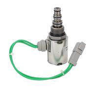 Solenoid Valve 171-3685 24V, Solenoid Control Valve for Caterpillar CAT 36 46 252 62B Skid Steer Loader, Alloy Steel Valve with High Sensitivity and Precision Fit