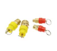 Solenoid Valve 1PCS Air Compressor Safety Relief Pressure Release Regulator for Pressure Piping Valve(1/4",12.5KG)