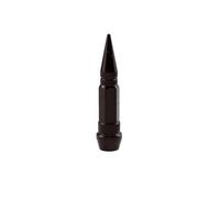 Solenoid Valve 1Pcs Aluminum Alloy Motorcycle Car Shape Dustproof Tire Wheel Stem Bullet Valve Caps Styling Tunning Valve(60mm Black 1pcs)