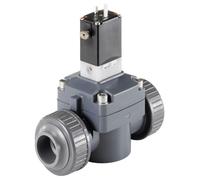 Solenoid Valve 20mm Glued Sleeves NO Plastic EPDM 0.5-6bar/7-87psi 230VAC 142 439556
