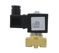 Solenoid Valve 21A2KV25, Copper, 2-Way, Normally Closed, 220V, 110V, 24V(AC220V/14W)