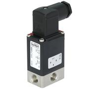 Solenoid Valve 3/2 Universal G1/4'' Stainless steel FKM 0-8bar/116psi 24VDC Oxygen Fat/Oil Free 0330 235236