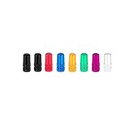 Solenoid Valve Aluminum Alloy Bicycle Tire Valve Cap Road Bike Cover Protector Tyre Dustproof(Mix8pcs)