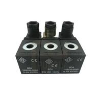 Solenoid Valve Coil 220V/230V 14.5VA/8W SA4251 Large Hole 13mm Small Hole 10mm Height 39mm 12V 24V 110V (Size : AC220V 14.5VA)