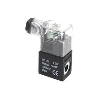 Solenoid Valve Coil DC24V 12V AC220V 110V for 4V210-08 3V110-06 4V220 4V230 3V210 4V430 4V320(100 Series,AC220V)