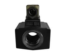 Solenoid Valve Coil Hydraulic Inner Hole 26mm Long 48mm Square AC220V/DC24V(Onecolor)